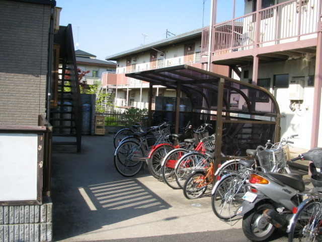 Other common areas. There is also a bicycle parking lot!