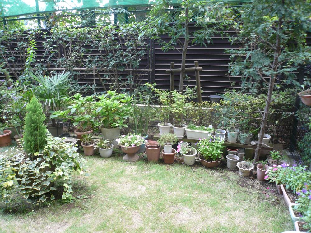 Garden. Privacy of kept private garden.