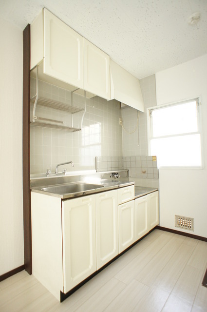 Kitchen. Storage cabinet with plenty of two-burner stove installation Friendly Kitchen