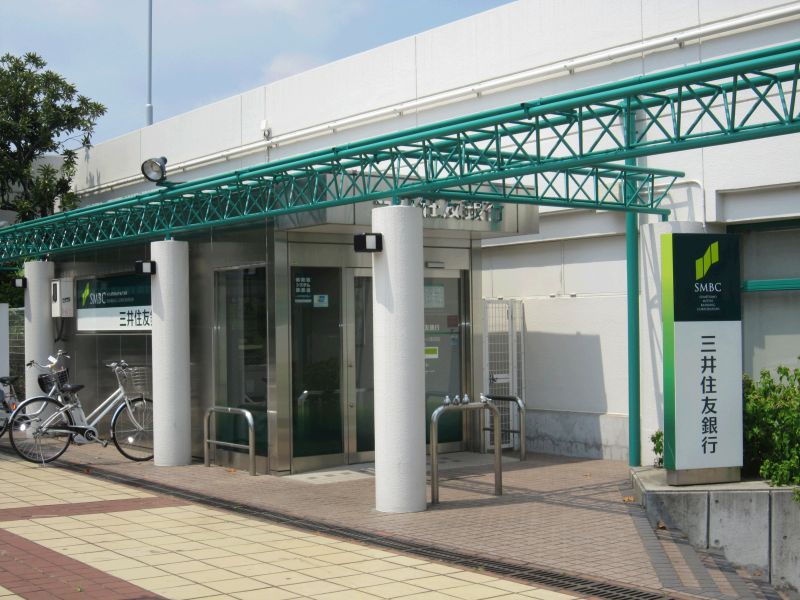 Bank. 560m to Sumitomo Mitsui Banking Corporation ATM (Bank)