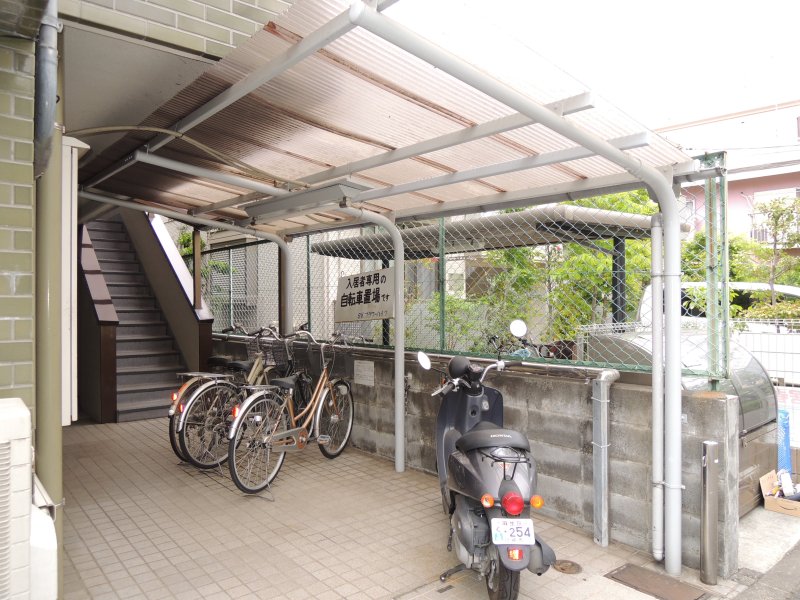 Other common areas. Bicycle-parking space