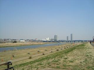 Other Environmental Photo. Tama River to green space 1500m