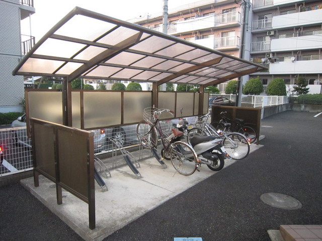 Other common areas. Bicycle parking space