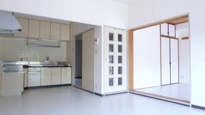 Kitchen. Widely used L-shaped kitchen