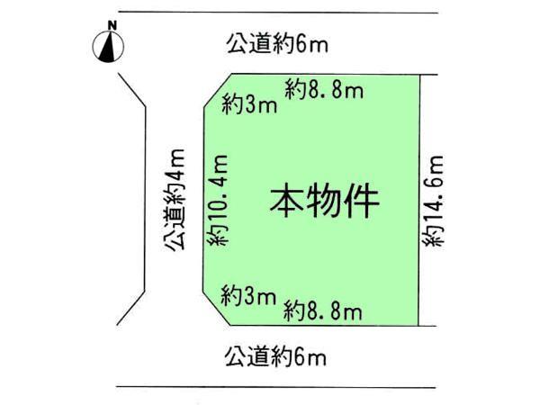 Compartment figure. 46,800,000 yen, 4LDK, Land area 155.81 sq m , Building area 124.7 sq m compartment view