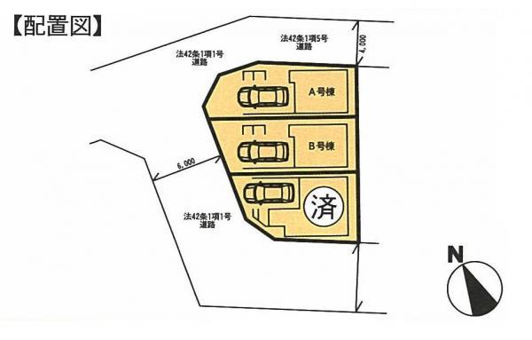 Compartment figure. 31,800,000 yen, 3LDK, Land area 55.11 sq m , Building area 102.16 sq m