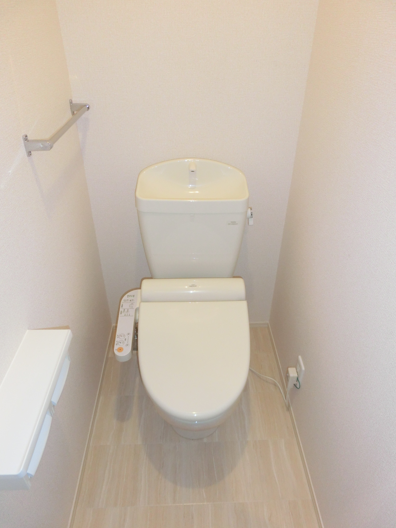 Toilet. It is with a bidet