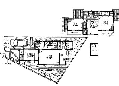 Floor plan. 31,800,000 yen, 4LDK, Land area 140.77 sq m , Building area 101.02 sq m