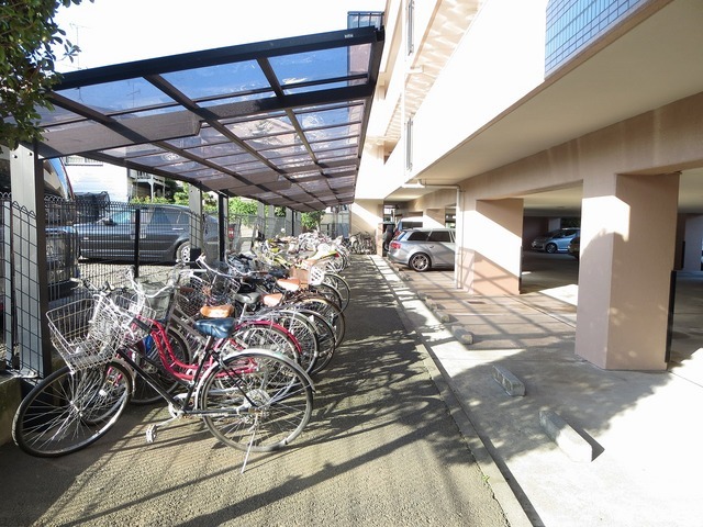 Other common areas. It is a bicycle parking space