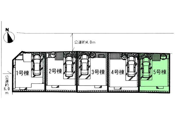 Compartment figure. 46,800,000 yen, 4LDK, Land area 70.11 sq m , Building area 105.98 sq m