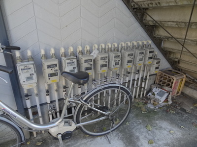 Other common areas. Place for storing bicycles