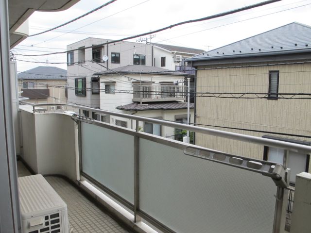 Balcony. It is a spacious veranda