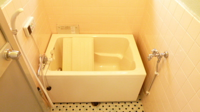 Bath. A leisurely available in the comfort bathroom