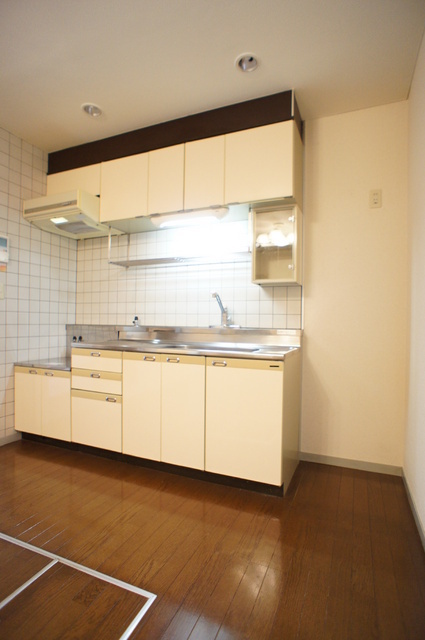 Kitchen. It is an economical city gas.