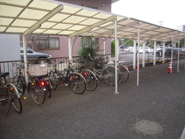 Other common areas. Your tenants dedicated bicycle parking