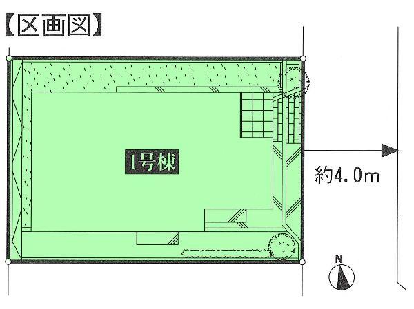 Compartment figure. 36,800,000 yen, 4LDK, Land area 98.27 sq m , Building area 96.05 sq m