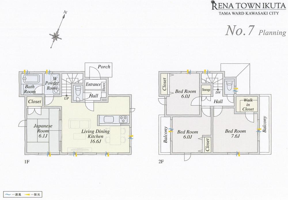 Floor plan. 46,880,000 yen, 4LDK, Land area 103.58 sq m , Building area 94.91 sq m building 28.7 pyeong 4LDK