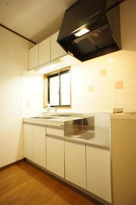 Kitchen. Also easy to kitchen space bright and ventilation have windows