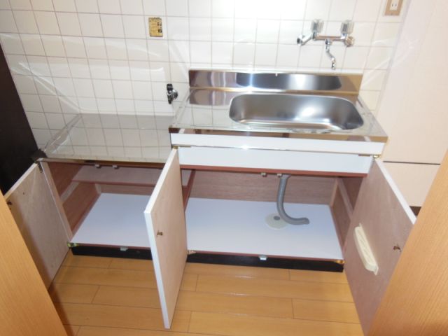 Kitchen. There is also storage under the kitchen