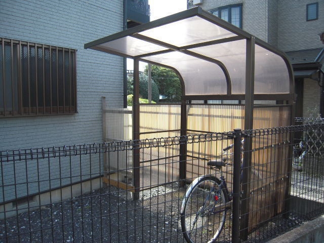 Other common areas. Is a bicycle parking lot