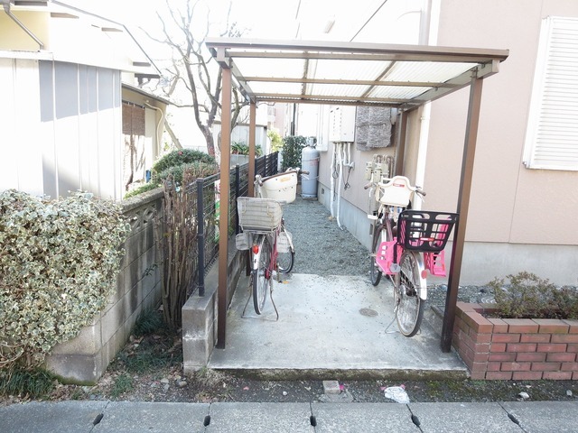 Other common areas. Is a bicycle parking lot