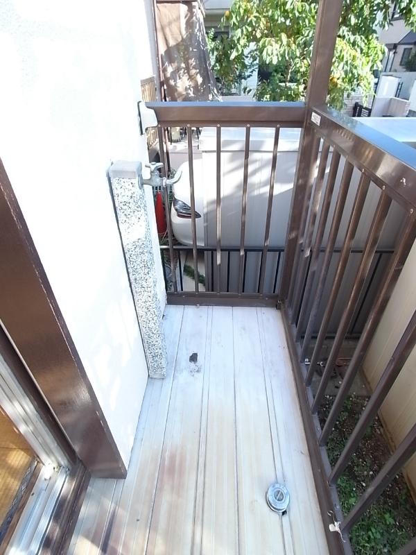 Balcony. Laundry Area