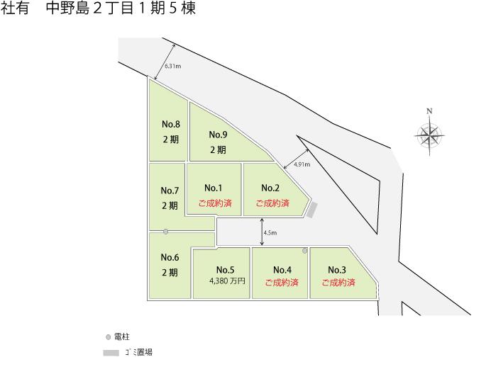 The entire compartment Figure. It will produce the streets the road was clean of the premises of all 9 buildings project 4.5m. 