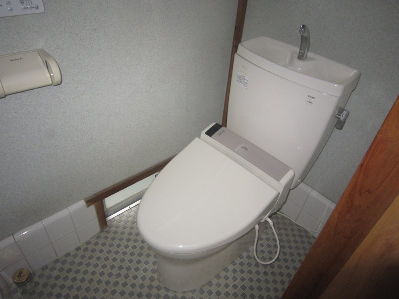 Toilet. WC of Washlet