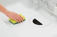 Kitchen. Sink that is integrated with artificial marble counter. scratch ・ Resistant to heat, It is easy to clean.