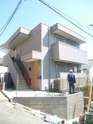 Building appearance. New construction Asahi Kasei of pet friendly houses + Wan + Nyan