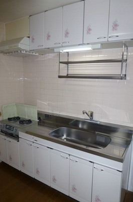 Kitchen. Gas stove 2 burners installed Allowed ☆