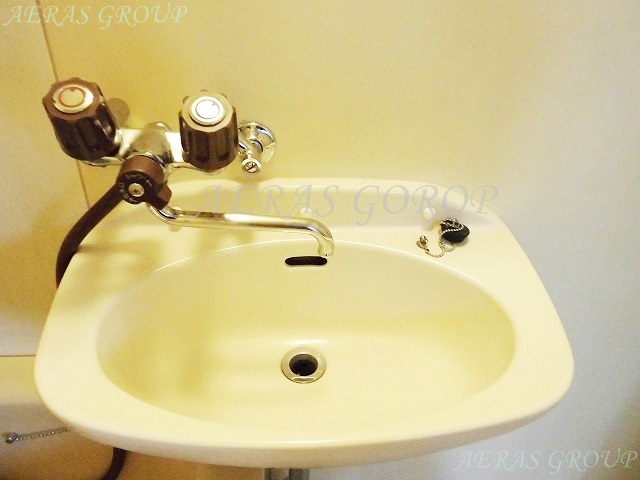 Washroom. Wash basin