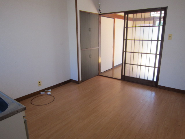 Other room space. Flooring of dining