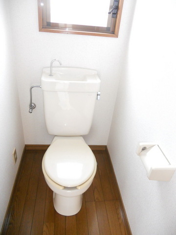 Toilet. Toilet with a window ☆