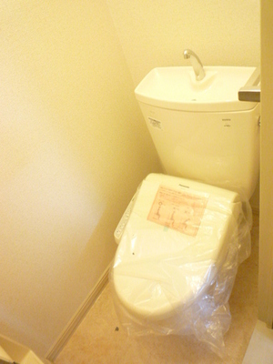 Toilet. I do not feel the feeling of pressure in the spacious space! 