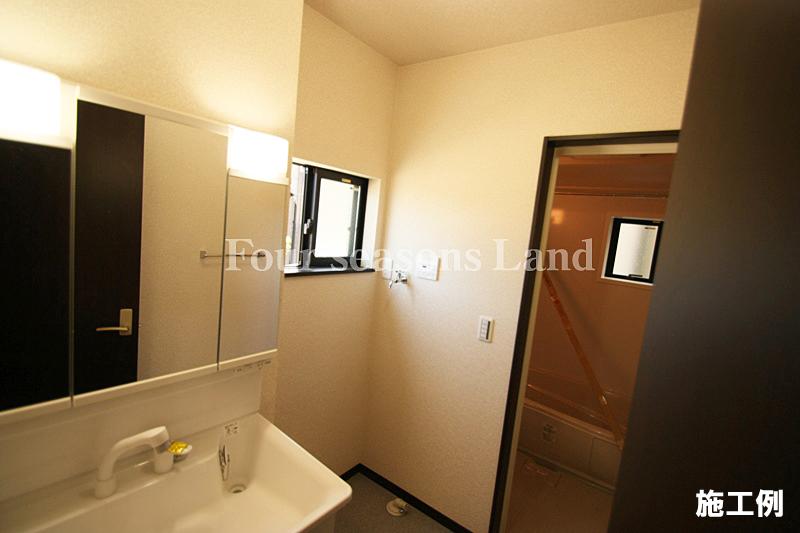 Wash basin, toilet. The company construction cases