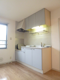 Kitchen. Kitchen with a window