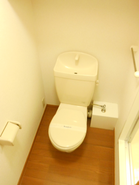 Toilet. It is a bus and a separate room