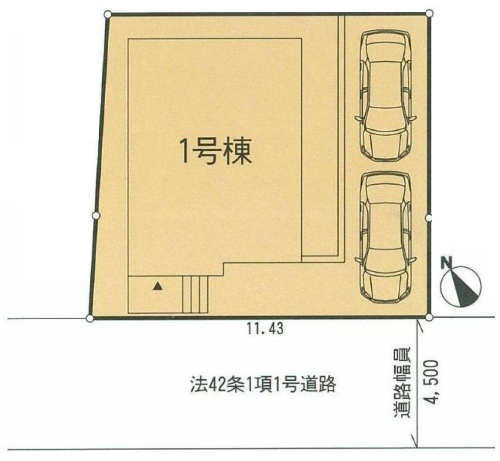 Compartment figure. 22,800,000 yen, 4LDK, Land area 115.71 sq m , Building area 92.34 sq m