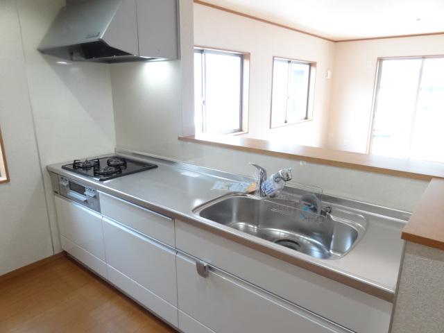 Kitchen. Indoor (10 May 2013) Shooting During the day in the small window and the living daylight itself of the photo the left hand does not need to put the lights.