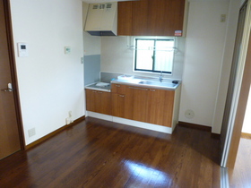 Kitchen. Kitchen with a window