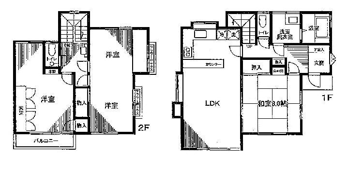 Floor plan. 14.8 million yen, 3LDK, Land area 140.14 sq m , Building area 108.23 sq m with a large garage