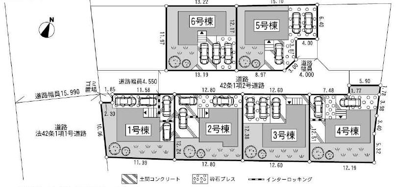 The entire compartment Figure. Popular development subdivision! All six buildings
