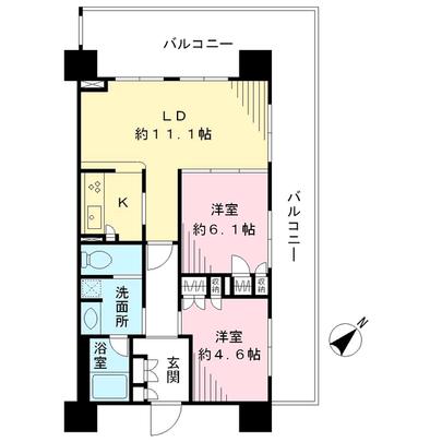 Floor plan. Kanagawa Prefecture Miura choseong cho Shimomiyada