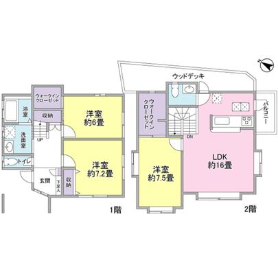 Floor plan. June 1999 Built, Nomura Home construction of custom home