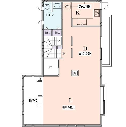 Floor plan. 39,800,000 yen, 1LDK + 2S (storeroom), Land area 167.62 sq m , Building area 139.11 sq m