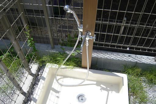 Other. Shower outside faucet on the outside!