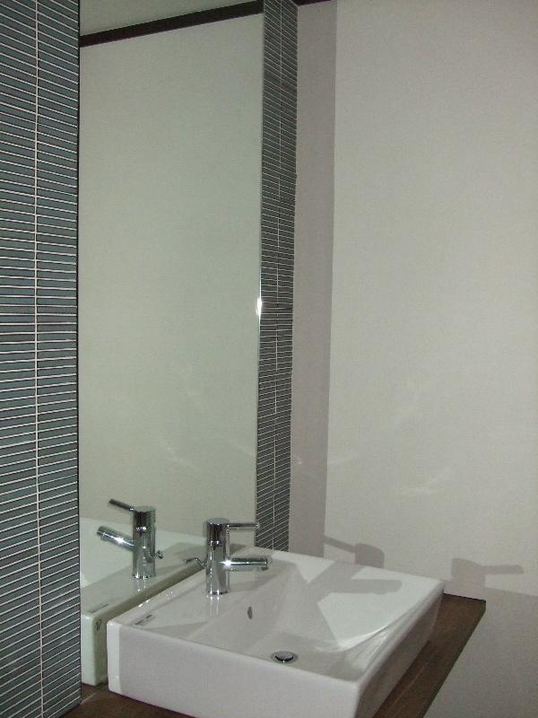 Wash basin, toilet. Stylish wash basin is a picture. 
