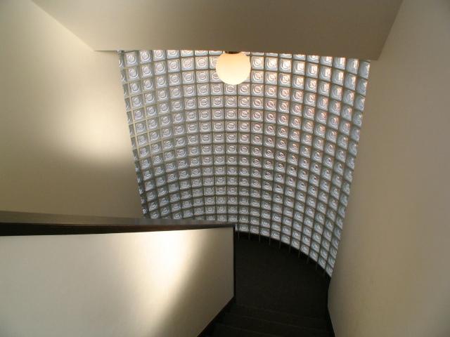Other. Stairs part glass block