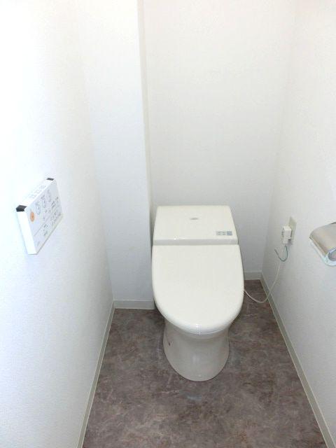 Toilet. Tankless toilet had made with Washlet
